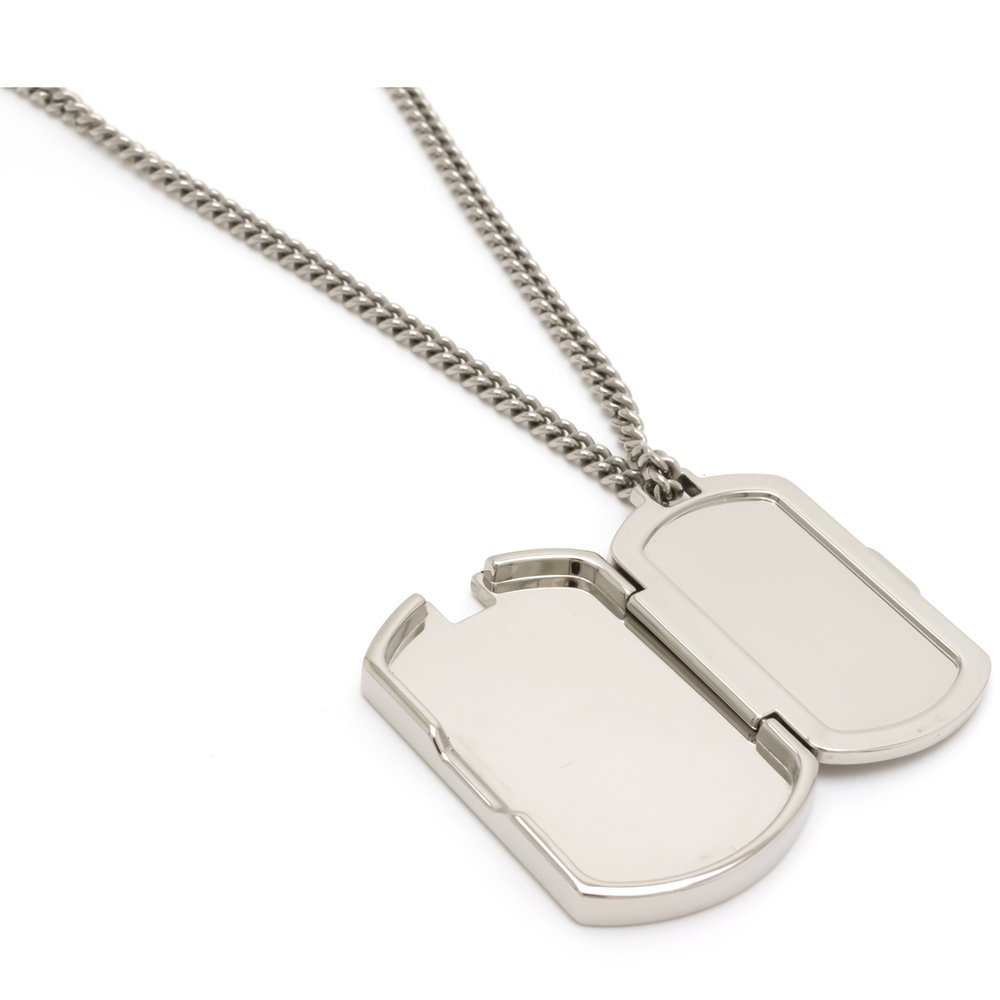 Louis Vuitton Monogram Eclipse Necklace Pendant S… - image 5